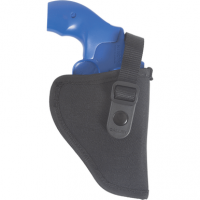 Allen 44800 Cortez Size 00 OWB Style Black Polyester, Adjustable Strap & Belt Loop Mount Type fits 2-3" Barrel Small-Medium DA Revolver Right Hand