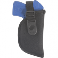 Allen 44805 Cortez OWB, Size 05, Black Polyester, Fits S&W Bodyguard, Ruger LC/LCP II, Belt Loop Mount Right Hand