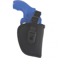 Allen 44809 Cortez OWB, Size 09 Black Polyester, Fits Small Frame 5rd Revolver w/Hammer Spur, Belt Loop Mount Right Hand