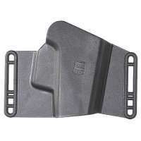 Glock HO17043 Sport/Combat OWB Black Polymer Belt Slide Mount Fits G17/19/22/23/26/27/31/32/33/34/35 Ambidextrous