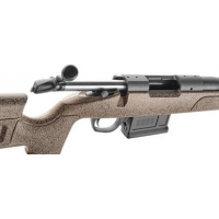 Bergara Rifles B14S352LC B-14 HMR 6.5 Creedmoor 5+1 22" Matte Blued Black Speckled Brown Adjustable Cheekpiece Mini-Chassis Stock Left Hand (Full Size)