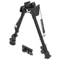 UTG TLBP88 Tactical OP Bipod Black 8.3-12.7" Aluminum/Steel