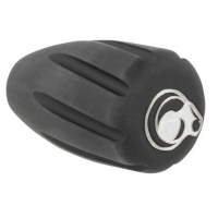 Christensen Arms Tactical Bolt Knob Black with White Logo Hardcoat Anodized Aluminum - 8100001900