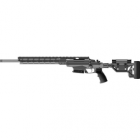 Tikka JRTAC482L T3X TAC A1 6.5 Creedmoor Left Handed Bolt Action Rifle 24" Threaded Barrel 10 Rounds Adjustable Chassis Stock M-LOK Forend Black