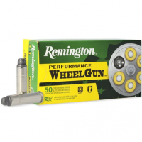 Remington Performance WheelGun 357 Mag 158 gr Lead Semi-Wadcutter (LSWC) Handgun Ammo