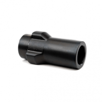 Angstadt Arms 3-Lug Muzzle Adapter Black Nitride Hardened Steel 9mm - AA093LSD28