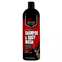 Lethal Shampoo/Body Wash Odor Eliminator 16 oz Squeeze Bottle - Odorless Scent - 94256716Z