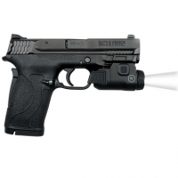 Crimson Trace CMR-209 Universal Pistol Light Rail Master - Matte Black, 200 Lumens White LED Light - 0100010