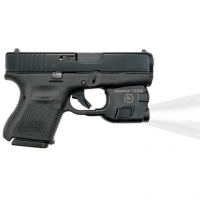 Crimson Trace LTG-777 Lightguard - Black Anodized, 110 Lumens White LED Light, Fits Glock 26/27/33 - 0183301