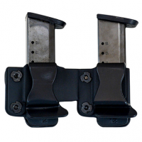 Comp-Tac Twin Mag Pouch Double Black Kydex for Sig P220/1911/Kahr/Springfield XDS - C62301000LBKN