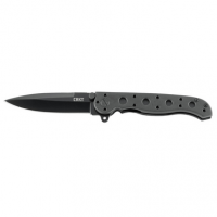 CRKT M16-01KZ 3.13" Folding Spear Point Knife with Black EDP 8Cr13MoV Stainless Steel Blade and GRN Handle - M1601KZ