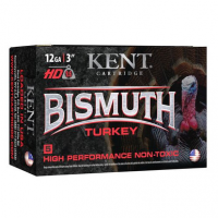 Kent Cartridge B123TK465 Bismuth Turkey 12 Gauge 3" 1 5/8 oz 1300 fps Bismuth 5 Shot 5 Bx/20 Cs