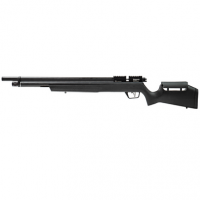 Crosman Marauder Air Rifle - .22 PCP, 10+1 Shot, Black Receiver, Black Fixed Stock with Adjustable Cheek Rest - BP22SAS