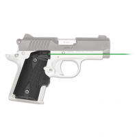 Crimson Trace LG-409G Lasergrips - Black, Green Laser, Fits Kimber Micro 9 - 0156201