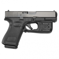 Crimson Trace LL-807G Green Laserguard Pro - Black, Fits Glock Full Size & Compact - 0169501