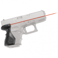 Crimson Trace LG-852 Lasergrips - Black, Red Laser, Fits Glock Gen 4 26/27/33 - 0132501