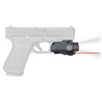 Crimson Trace CMR-207 Rail Master Pro - Black, Red Laser (5mW, 633nm), 400 Lumens Tactical Light, Picatinny/Weaver/Accessory Rail Mount - 0177301