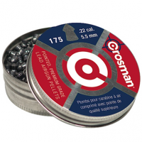 Crosman Premier Pointed .22 Lead Hunting Pellet - 175 per Tin - P022