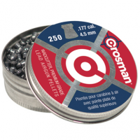 Crosman Wadcutter .177 Lead Pellet - 250 per Tin - 6177