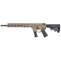 LWRC IC-9 9mm Luger 33+1 16" Black Nitride Steel Barrel, Flat Dark Earth Cerakote Integrated Rail Base Aluminum Receiver, 12" M-LOK Handguard, Synthetic Adjustable Stock, LWRC Ultra Combat Grip, Ambidextrous - ICR9CK16