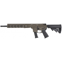 LWRC IC-9 9mm Luger 33+1 16" Black Nitride Steel Barrel, Patriot Brown Cerakote Integrated Rail Base Aluminum Receiver, 12" M-LOK Handguard, Synthetic Adjustable Stock, LWRC Ultra Combat Grip, Ambidextrous - ICR9PBC16