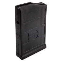 Bergara Rifles AICS 10rd 22-250 Rem 6.5 Creedmoor 308 Win Caliber Short Action Black Polymer Magazine - BA0017