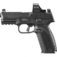 FN 510 MRD 10mm Auto Pistol with 4.10" Black Target Crown Barrel, Holosun 407C Red Dot - 66101909