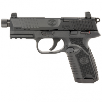 FN 502 Tactical .22 LR Pistol with 4.60" Threaded Barrel, Black Frame - 66101683