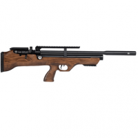 Hatsan FlashPup QE .25 Cal Air Rifle, Hardwood - HGFLASHPUP25