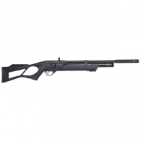 Hatsan Flash QE .22 Cal Air Rifle with Quiet Energy Shrouded Barrel, Black Anodized Aluminum Receiver, Synthetic Thumbhole Stock with Monte Carlo Cheek Rest, and Spring Loaded Rotary Magazine - HGFLASH22