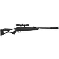 Hatsan AirTact .22 Cal Air Rifle, Black - HCAIRTACT22ED