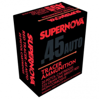 Supernova 45 ACP 225 gr Full Metal Jacket Red Tracer Ammunition - PMSN45ACR