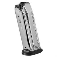 FN 510 Replacement Magazine 15rd 10mm Stainless Steel with Black Polymer Flush Floorplate (Fits FN 510 Tactical) - 20100719