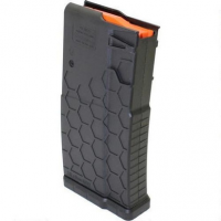 Hexmag AR-10A/.308 SR-25 Pattern Polymer Magazine 10 Rounds Black