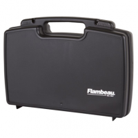 Flambeau Safe Shot Pistol Pack Case Black Polymer - Holds 2 Pistols - 6455SC