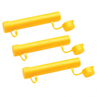 CVA Speed Loader Magnum .45 Cal Pellets, Yellow Plastic, 3 Per Pack - AC1617