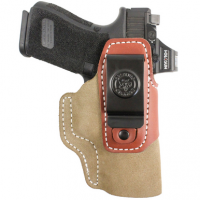 DeSantis Gunhide Transit IWB Holster - Natural Kydex/Leather, Belt Clip, S&W J Frame, Ambidextrous - 215NJ02Z0