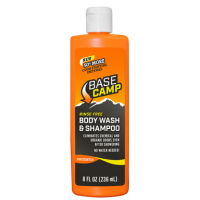 Dead Down Wind Base Camp Shampoo & Body Wash Odor Eliminator - 8 oz Squeeze Bottle - 1251