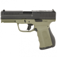 FMK G3 9mm Luger Pistol with 4" Stainless Steel Barrel, Optic Cut Slide, OD Green Polymer Frame - FMKG49OD