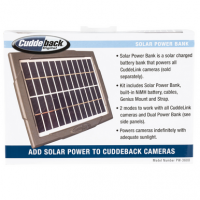 Cuddeback Solar Power Bank - 12V, 1,900-2,000 mAh - PW3600