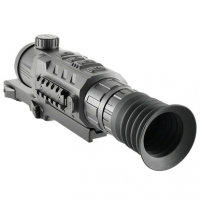 iRay USA RH50R RiCO MK2 640 LRF Thermal Black 3x50mm, Multi, 7 Static/1 DIY Reticle, 4x Stepped Zoom, 640x512, 12 Microns, 50 Hz Resolution