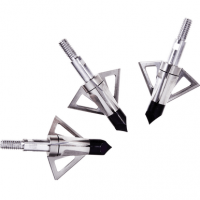 Allen Velox Stainless-Steel Ballistic 3-Blade Archery Broadheads, 3-Pack - 14690