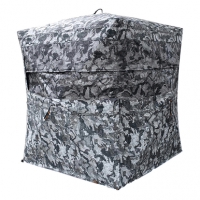 Muddy Infinity 2-Person Ground Blind, Veil Camo 600D Polyester - MUDINFBLND2