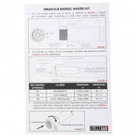 Barrett Mradelr Barrel Maker Kit, Black 375 EnABELR - 19436