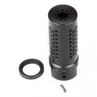 Spikes Tactical Dynacomp Extreme Muzzle Brake, Nitride 416R Stainless Steel 1/2"-28 tpi Threads For 5.56x45mm NATO - SBV1017