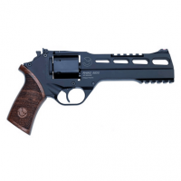 Chiappa Firearms CF340248 Rhino 60SAR *CA Compliant 357 Mag 6rd 6" Black Steel Barrel & Cylinder Black Anodized Aluminum Frame with Walnut Grip