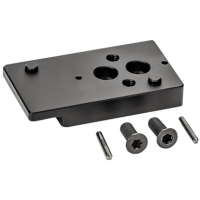 Griffin Armament AIS Flat Mount Plate, Black Anodized Hardcoat 6061 T6 Aluminum - GSMALDPFP