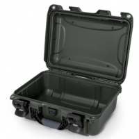 Nanuk 910 Waterproof Hard Case, Olive Resin w/ Foam Padding & Airline Approved - 9101006