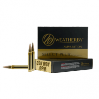 Weatherby B338185TTSX Select Plus 338WBY RPM 185gr TTSX Boat Tail 20 Per Box