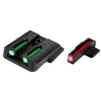 TruGlo Fiber-Optic Sights, Red/Fiber Optic Front Sight-Green/Fiber Optic Rear Sight Smith & Wesson M&P EZ 380 - TG131MP1